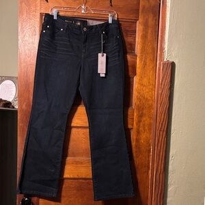 Jennifer Lopez Black Boot Cut Jeans